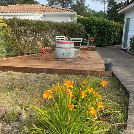Landes 8 Personnes Chalet Lit-et-Mixe